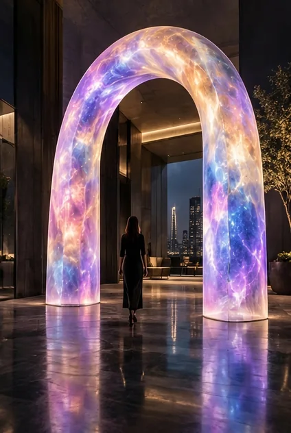 Luminous Portal concept visualization