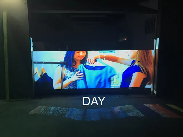 The same window by day.