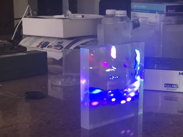 Small cube displays.