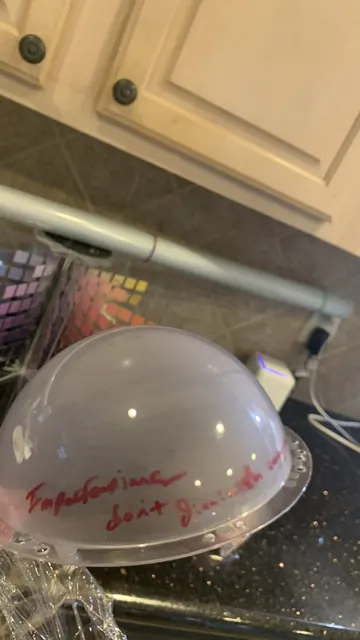 A coated dome.