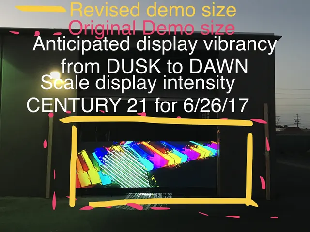 Planning the storefront demonstration: the sun's path, dusk to dawn, 26 June 2017.