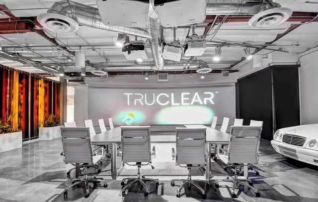 TruClear showroom.