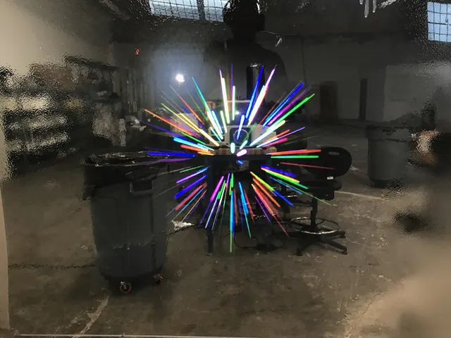 Starburst on the warehouse screen.