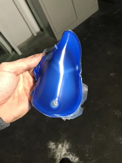 A coated flexible cone.